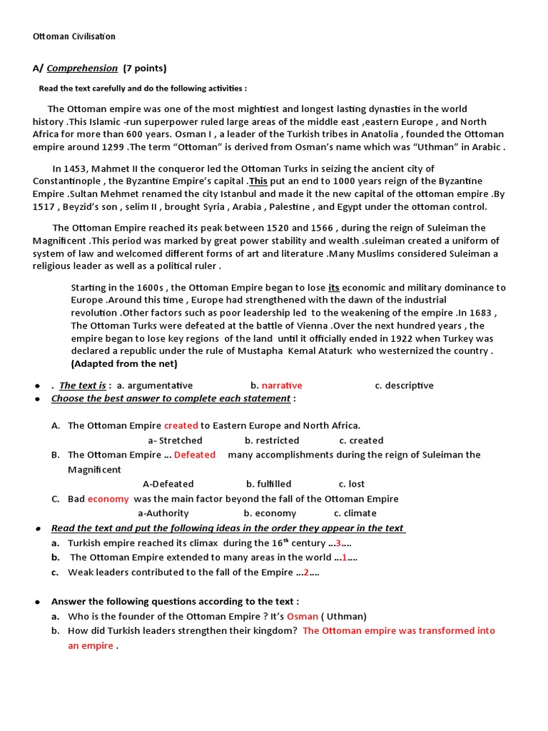 Ottoman Civ PDF Ottoman Empire Middle East