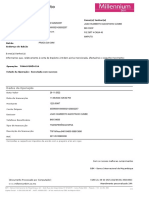 Nota de Lançamento BIM Transferência MZN 1220