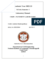 Pavement Lab - Anindya