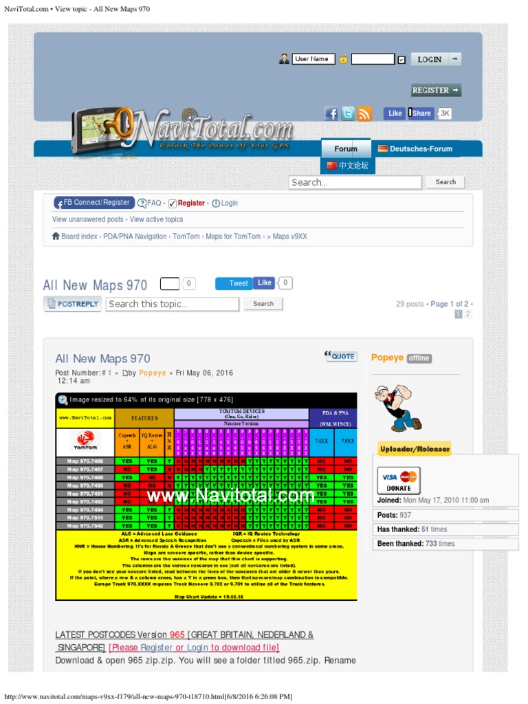 View Topic - All New Maps 970 | PDF | Installation (Computer.