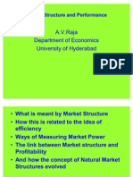Market Structure and Performance by Dr.a.V