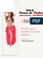 Aula 1 Curso de Dança Do Ventre para Iniciantes