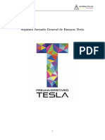 Segunda Jornada General de Ensayos Tesla