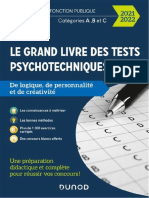 Le Grand Livre Des Tests Psychotechniques de Logique, De Personnalité Et de Créativité