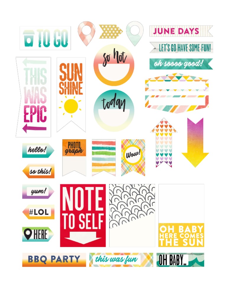 June Printable | PDF