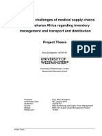 Medical Supply Chain Challenges - Masterthesis.aschoepperle