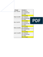 Jadwal Prakt Offline Fix 2021