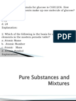 Mixturesand Pure Substances