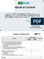 Curso Familiarização em Segurança Operacional (SGSO) SBRJ-Certificado Do Curso Familiarização em Segurança Operacional 49201