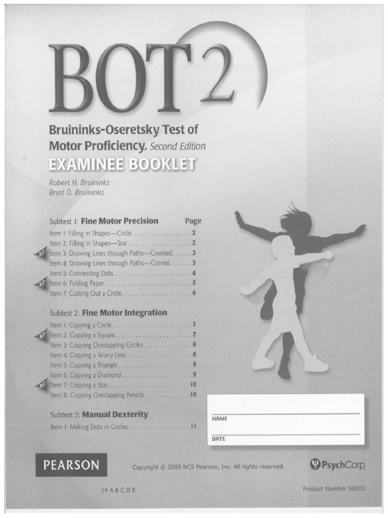 Bot 2 exanee booklet pdf