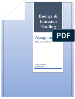 Energy Trading Assignment