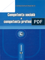 Competenta Sociala Si Competenta Profesionala