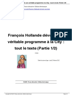Franois Hollande Dvoile Son - A321