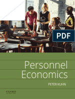 Personnel Economics PeterKuhn