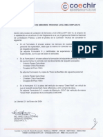 Convalidación de Errores Proceso Lics-Cnelcorp-025-13: Ingenieríaen Electricidad Materialeseléctricose Industriales