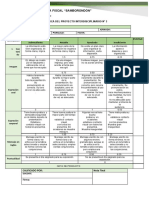 Rúbrica de Proyecto 3