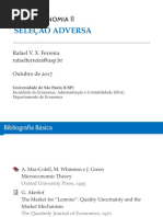 Micro2 Aula1e2 Adverse Selection