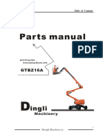 Parts Manual Table of Contents Section 1 Frame Axle And Steering Installations