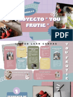 Proyecto You Frutie - Lean Canvas