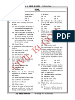 Civil Engineering Soil MCQs