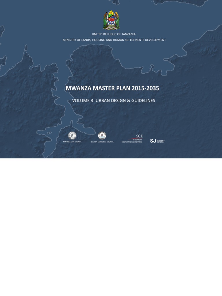 Tzn1402 Mwanza Vol 3 Urban Design Guidelines PDF Urban Planning 