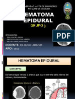 Hematoma Epidural - Grupo 3
