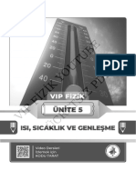 Isi Ve Sicaklik PDF Vip Fi̇zi̇k