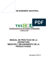 Práctica 2 Indicadores de Productividad