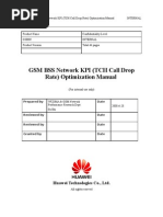 04 GSM BSS Network KPI (TCH Call Drop Rate) Optimization Manual