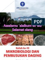 Mikrobiologi Dan Pembusukan Daging