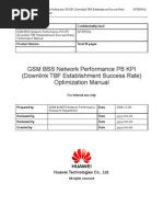 Download 52 GSM BSS Network PS KPI Downlink TBF Establishment Success Rate Optimization Manual by Mistero_H SN61607894 doc pdf