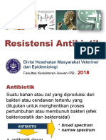 Resistensi Antibiotik 2018