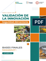 Bases Finales Validación Innovación Seguridad Alimentaria