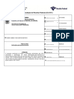 (DARF) Documento de Arrecadação Da Receita Federal .Asd-31