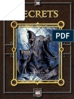 Sourcebook - Secrets