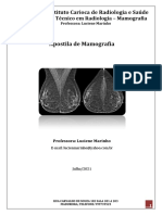 Apostila Mamografia. Formação Técnico em Radiologia 