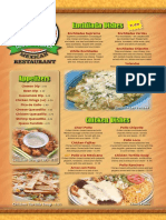 Los Magueyes Menu