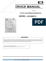 Service Manual: Model: L614WD13