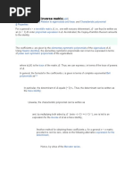 Determinant and Inverse Matrix