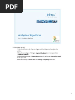 AOA Analyzing Algorithms