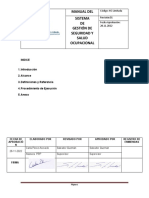 Sistema de Gestión de Seguridad y Salud Ocupacional.