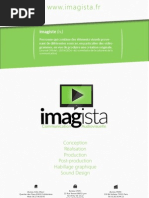 Download Plaquette iMagista Audiovisuel AGENCE by agence vido pour entreprises SN61609009 doc pdf
