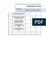 Cronograma de Capacitaciones de Pets Andina PMP