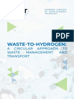 ESWET - Waste To Hydrogen - A Circular Approach To Waste Management and Transport