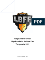 (NOVO) Regulamento Geral LBFF - Temporada 2022 (Atualizado em 02 - 02 - 2022 - 14 - 08)