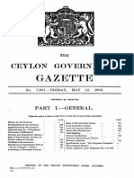 Kurunthanmalaikadu Gazette - The Ceylon Government Gazette, No. 7981, 12th May 1933 - 27 PG