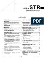 Starting System: Section