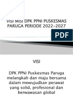 Visi Misi DPK Ppni Puskesmas Paruga Periode 2022-2027