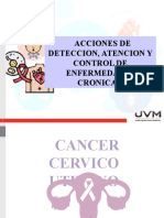 Detección y control de cánceres crónicos