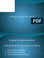 Discipline Management by Milkyas Solomon